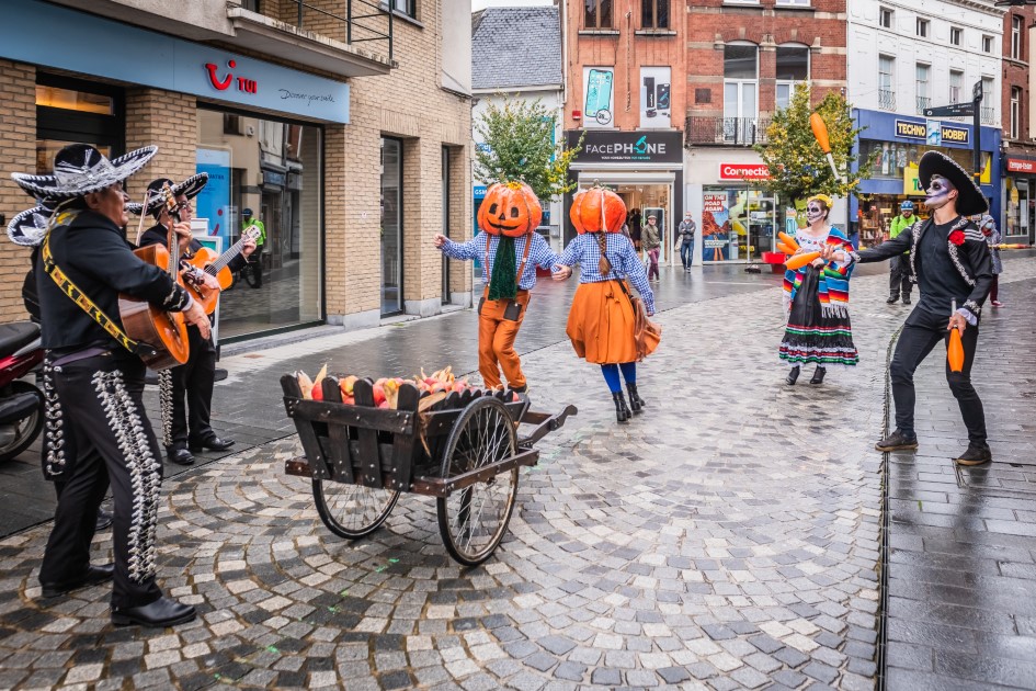 Halloween van Brugge tot Luik